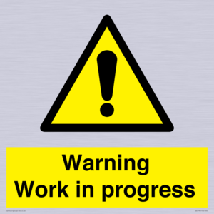 Warning Work in progress